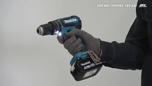 2025 Top Quality Makita DDF485 18VRechargeable Impact Driver Electric Drill Power Tool 450 N.m 13mm Impact Screwdriver Electric Drill Contain Batteries