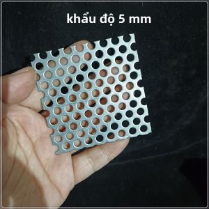 Khay Lọc Rác Bằng Thép Không Gỉ Vuông Cho Vòi Thoát Nước Nhà Bếp Phòng Tắm Ngăn Ngừa Tắc Nghẽn Tóc Lưới Lọc