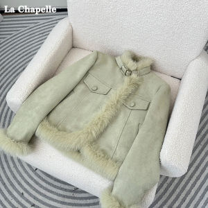 La Chapelle Junior | Áo Khoác Lông Vũ Dày Nhẹ Có Trang Trí Lông Cáo