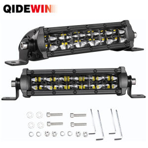2-Row Led Work Light 5.5" 10" Spot Flood SUV ATV Pickup Truck Car 4x4 4wd Offroad LED Roof Light Bar For Tractor jeep led bar