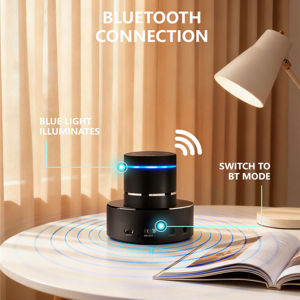42W Wifi Vibro Bluetooth Speaker Wireless Music Subwoofer Speaker Mini Portable Neighbor Column Vibration Speaker For Phone 2026