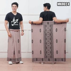 Sarung Batik Bahan Polimikro Motif Sarwon Ukuran 120x200