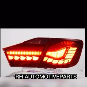 Toyota Camry 2012 2013 2014 ACV50 tail lamp light bar BMW Lexus style Sequential Signal Smoke Red colour