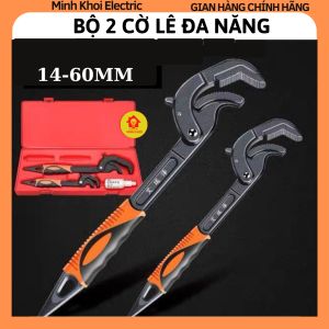 bộ 2 cờ lê đa năng thông minh mổ lếch cờ lê sữa chữa nhà cửa siết vặn giữ vặn ống ren
