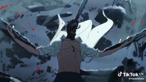 Set 50 Sticker Chainsaw man dán laptop điện thoại đàn guitar mũ bảo hiểm vali.