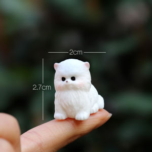Cute Miniature White Dog Golden Retriever Corgi Shiba Inu Model Figurine Blind Box Micro Landscape Decorations Desktop Ornaments