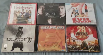 Original VCD Movies Preloved: Little Fockers Doubt Evil Woman Blade II Nowhere Africa 28 Weeks Later