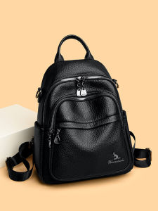 Leather Ladies Backpack Large Capacity Casual Travel Bag Spring 2025 New Style Versatile Outdoor Leisure Handbag Shoulder Bag