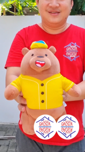 Boneka We Bare Bears Bear Beruang Ice Bear Grizzly Panda