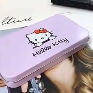 Brush Hello Kitty Set Kuas MakeUp / Kuas Make Up Hello kitty Set 7 in 1