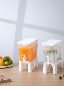 คูลเลอร์น้ำ กระติกน้ำ 3.5ลิตร ที่ใส่น้ำผลไม้ พร้อมก๊อก1หัว ถังน้ำ ฝาล็อคแน่นหนา