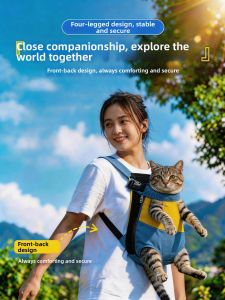 VOA | Pet Carrying Backpack Shoulder and Chest Strap