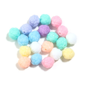 50-100Pcs Acrylic Beads Butterfly Marine Animals Flower Shaped Loose Spacers Beads for Jewelry Making DIY Bracelet Accessories