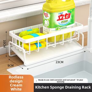 FAJIENUO | Multifunctional Drain Storage Rack Shelf for Kitchen Sink
