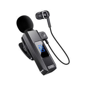 Yueer Lightweight Collar Clip 2-in-1 Bluetooth Headset Microphone Original Sound Microphone Dual-mode Noise Reduction