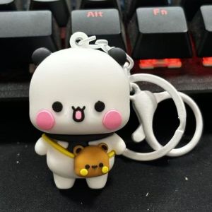 Cute Keychain Backpack Pendant Couple Set High Aesthetic Value Decorative Item New Model Creative Gift Festival Supplies