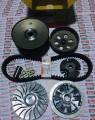 YAMAHA NMAX v1 STOCK CVT SET (Pulley set + Driveface + Belt +Torque drive assembly) PLUG N PLAY. 