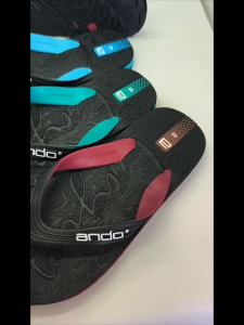 H&N Online Shop - Sandal Jepit ANDO - Sendal DISTRO ANDO - Motif TIMBUL/EMBOSS Size 38-42