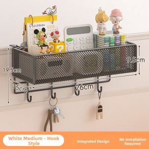 Adjustable Hanging Desktop Organizer Shelf