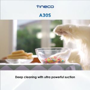 Tineco A30S Pet Powerful Cordless Stick Handheld Vacuum Cleaner Penyedot Debu Vakum | PureCyclone Tech | 160W Suction | ZeroTangle Brush