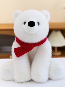 QIAOSHANG | Soft and Skin-friendly Polar Bear Plush Toy