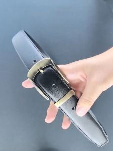 Cổ điển đồng thắt lưng da khóa giản dị linh hoạt khóa cài bền dây đeo thắt lưng bằng da cho trang phục hàng ngày