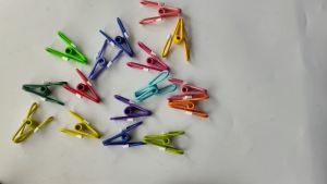 10 PCS/SET Multifunctional Clothespins for Drying Clothes Windproof and Non-slip Small Clips Pocket Sealing Clips Paper Organizing Clips