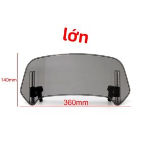 Chắn Gió Mở Rộng Đa Năng Cho Xe Máy Kẹp Gắn Làm Bằng Nhựa Dùng Được Cho Tất Cả Các Loại Xe Máy