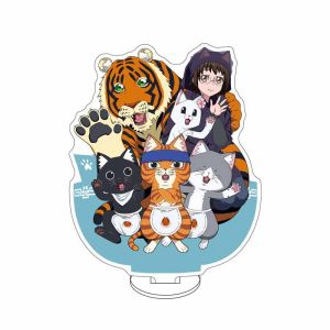 Bandai | 16CM Anime Ramen Akaneko Hình - Tamako Sasaki Kohana Sabu Tora-san Bunzo Acrylic Đứng Cosplay Đồ Trang Trí Dễ Thương Quà Tặng Giáng Sinh