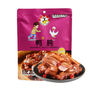 Chuxu Special Store Wenzhou Specialty Chuxu Duck Gizzard 108g Original Flavor Snack Individually Wrapped Vacuum Packed