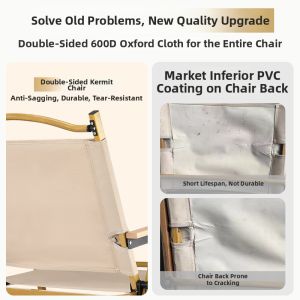 LINSI | Outdoor Portable Camping Picnic Fishing Aluminum Alloy Chair