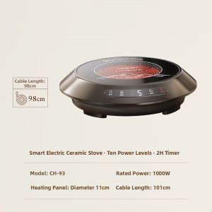 Kamjove | Small Home Glass Kettle Electric Ceramic Stove