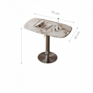Adjustable Mobile Multifunctional End Table