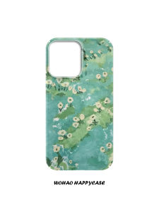 Artistic Floral Spring Summer Phone Case for Apple 17 iPhone 13 pro Max 12 pro New Model 11 Frosted Film Shell XS Cute Semi-Enclosure Protective Cover