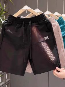 Quần Short Nam Mùa Hè Mỏng Thoáng Khí Quần Lưới Rộng Rãi Thời Trang Thể Thao Quần Năm Điểm Quần Short Quần Dài Thường Ngày