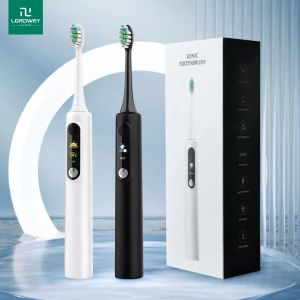 LORDWEY Smart LCD Screen Sonic Electric Toothbrush NB-1 DIY Mode Cleaner Adult Automatic IPX7 Waterproof Teethbrush