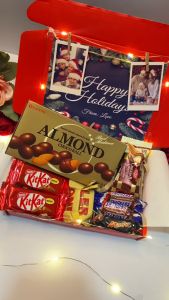 Mothers Day Assorted Imported Chocolate Gift Box Bundle 5 With Picture and Dedication