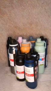 thermos tumbler hot and cold 304 Stainless steel water bottle outdoor sports bottle Vacuum Insulated Drinking Water Bottle