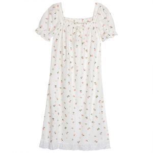 【CANTIKLIB】Baju Tidur Wanita Daster/Daster Cantik Ibu Muda/Daster Remaja Wanita/Piyama Rok Wanita Motif Bunga