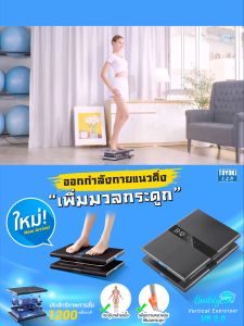 Toyoki Buddy GPT VR 2.0 เครื่องออกกำลังกายบันไดเกณฑ์ รุ่นฝ้าแบบสั่นสลายไขมัน