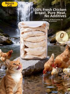 SHENJINGMAO | Nutrition Enhancing Chicken Breast Freeze-Dried Cat Snacks Pet General