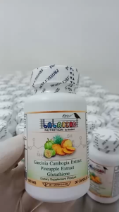Lalabird Garcinia Extract Plus สารสกัดจากผลส้มแขก(การ์ซีเนีย) + สารสกัดจากสับปะรด + กลูต้าไธโอน ตรา ลาล่าเบิร์ด 600 มก. 30 แคปซูล