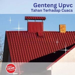 Zehn Genteng Upvc FXG-1040 10 x 6 Meter Coklat