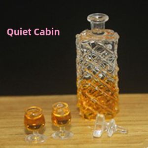 DIY | Miniature Food Model Wine Bottles Set