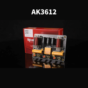 GTSVSOMA™ แท้ AK3612 เน็ตเวิร์คกลาง 700W เนทเวิคร์2ทาง เสียงดี เสียงใส เสียงแหลม-เบส ตัดความถี่แหลมที่ 4.5 kHz crossover network 2 ทาง เน็ตเวิร์คเบส PCB network2ทางกลางแหลม DIY Sound มีตัวป้องกันแหลมขาด