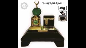 Miniatur Kristal Kubah Jam Mekah Kualitas Terbaik