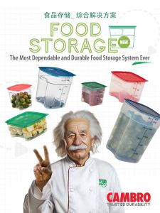 Cambro Minbao Hotel Kitchen Transparent Serving Plate Food Plate Food Large Crisper Food Storage Box For Home