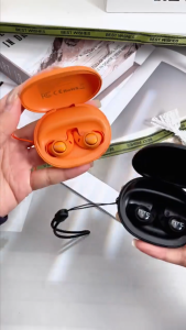 HTC NE76 AI Translation Earbuds Bluetooth 6.0 Earbuds ASMR Sleep Headphones Real-time Translation Noise Cancellation HiFi High-Definition Sound Quality Call Noise Reduction With Mi
