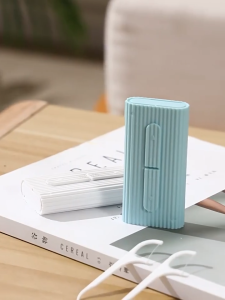 HỘP TĂM CHỈ TỰ ĐỘNG MINI Roroll – THIẾT KẾ CAO CẤP NHỎ GỌN DỄ DÀNG MANG THEO - Có sẵn 10 tăm/hộp