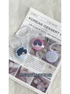 4Pcs/Lot Love and Deepspace  25mm Badge Pin Game Xavier Zayne Rafayel ralayo Sylus Qin Che Qi Yu Cartoon Brooch Fashion Creative Cosplay Charms Brooches for Bag Accessorie Gift